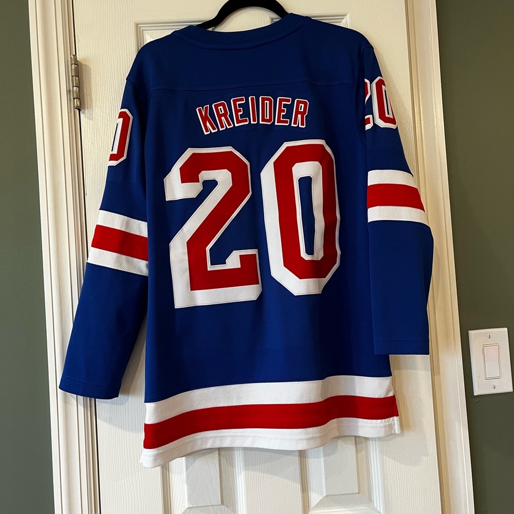 NY Rangers, Fanatics Kreider Jersey
